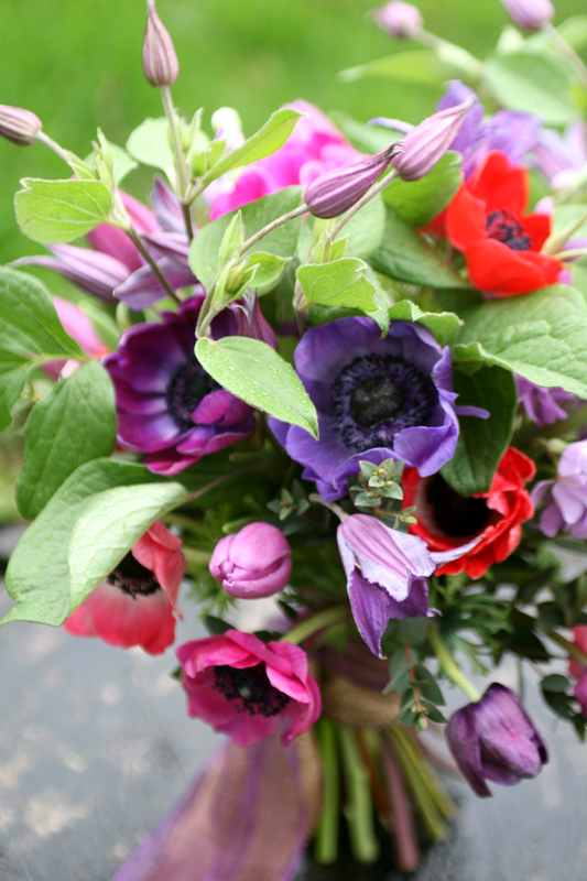 Anemone wild bouquet