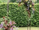 Winton Castle Garden Archway of Scottish Grown Flowers